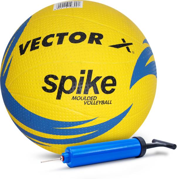 VECTOR X Spike With Pump Volleyball - Size: 4