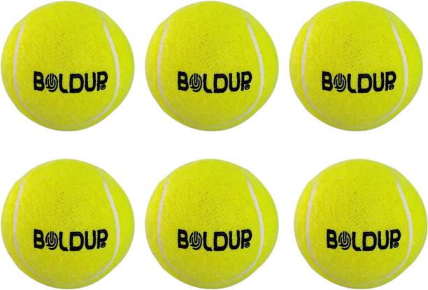 BOLDUP Tennis Ball for Cricket Soft Lightweight Balls T...