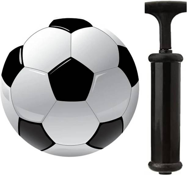 gamers hub Football Black & White (Size 5 For all age Football - Size: 5