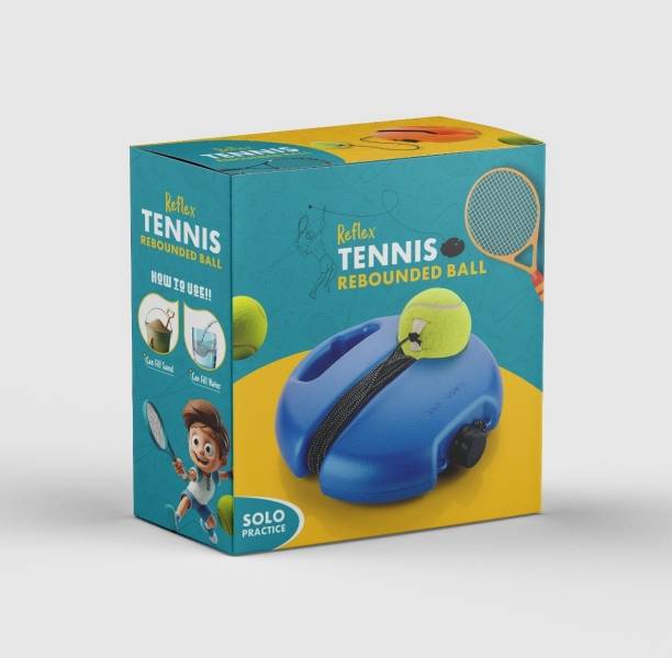 DecEra Solo Cricket Training Kit With Tennis Ball For Mens,Womens,& Kids Tennis Ball Tennis Ball