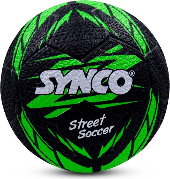SYNCO Street Soccer Rubber Moulded Trainer Football - Size: 5