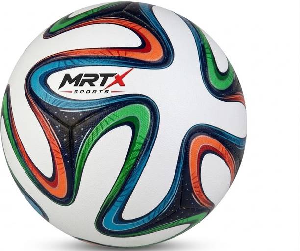 MRTX SPORTS Professional Brazuca Football Soccer Ball Free Airpump for Men/Women Football - Size: 5