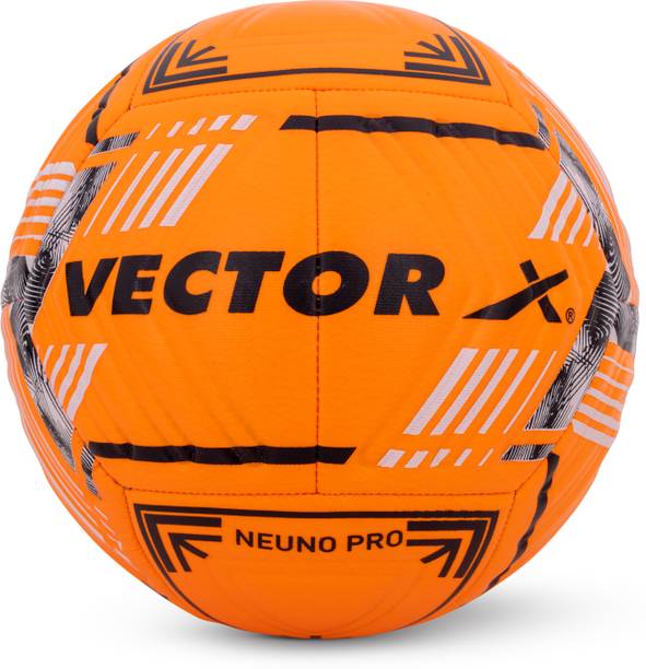 VECTOR X Premium Neuno Pro TPU 3D Embossed Machine Stitched Football - Size: 5