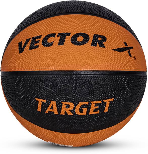 वेक्टर X Target Official Match Ball | Indoor & Outdoor & Training Ideal for Kids & Adults बास्केटबाल