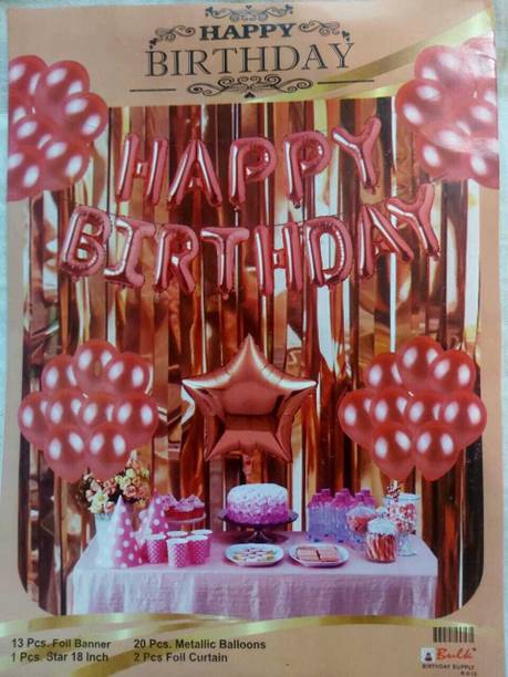 KAPIL party combo Disposable Balloon Helium Tank