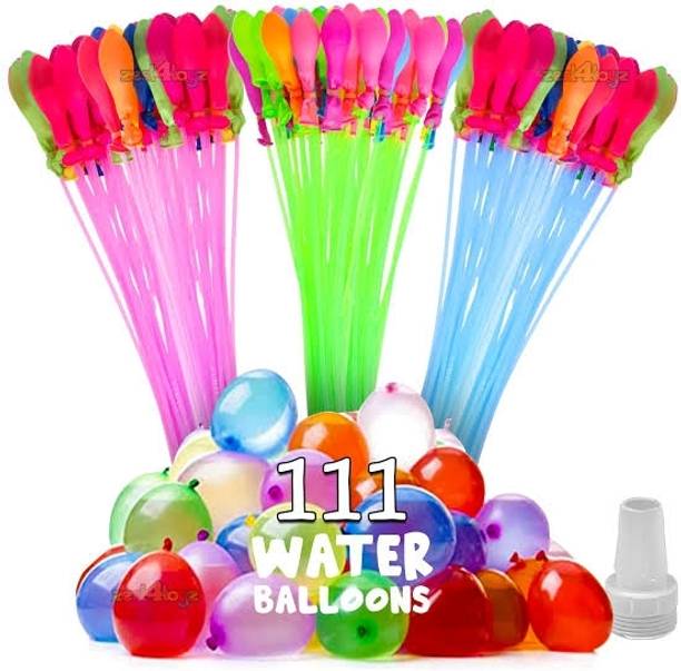 SHIVRAJ Holi balloon (111)pcs Disposable Balloon Helium Tank