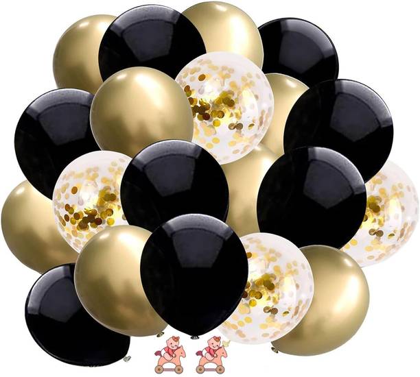 nakomoco Solid Unique Birthday Celebration Kit of 30pcs – For Kids, Husband, girls, wife Balloon