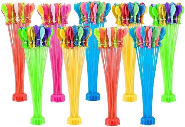 PRIONSA Solid Solid self Sealing Holi Magic Water Balloons - 333 Pcs Balloon