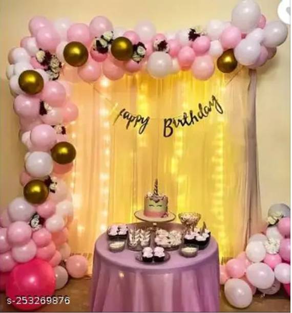 Magic Balloons Printed 74 pink theme birthday decorations Balloon