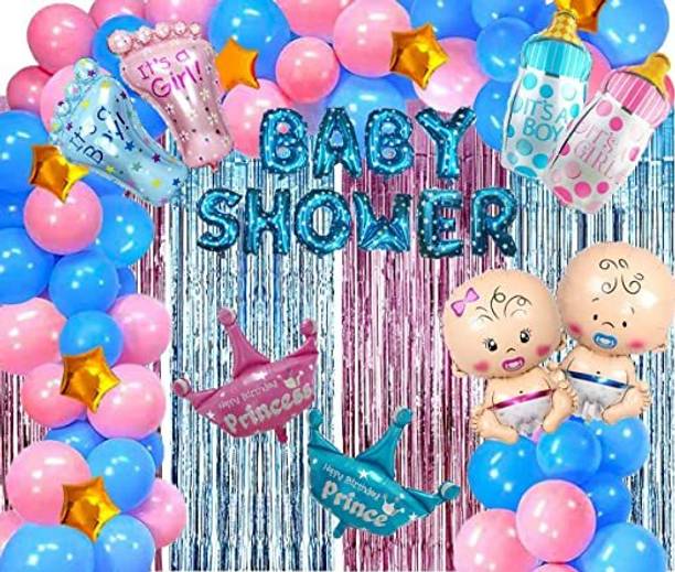 PARTY BREEZE Baby Shower Foil Balloons Party Decoration Kids Boy Arrival