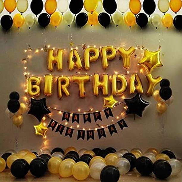 budh Happy birthday Balloons set Banner