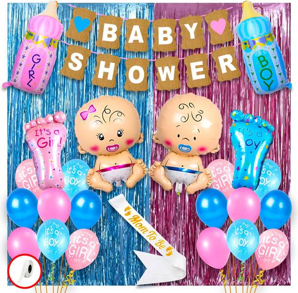 LOONS PEDDLER Multicolor Baby Shower