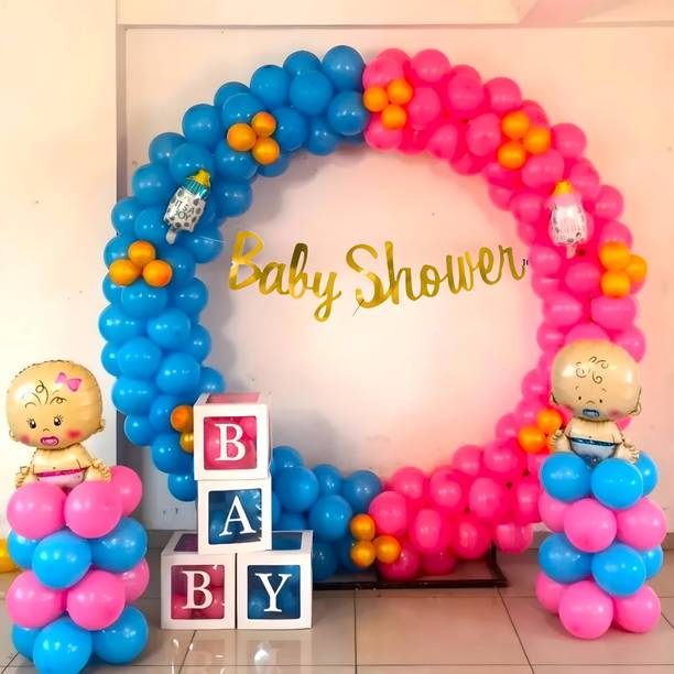 ZAMBOOREE Printed Baby Shower Decorations At Home Balloon