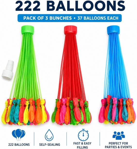 go klean Solid magic balloon 222 pcs Balloon