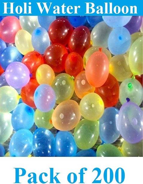 Sauran Solid 200 PCS Holi Water Balloons For Kids And Ohers Balloon