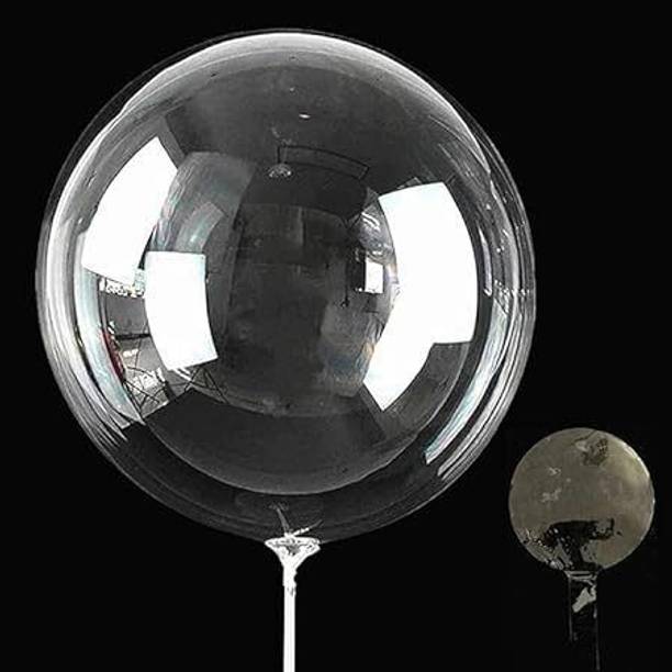 CD Enterprise Solid Clear Transparent Party Decoration Bobo Bubble Balloon