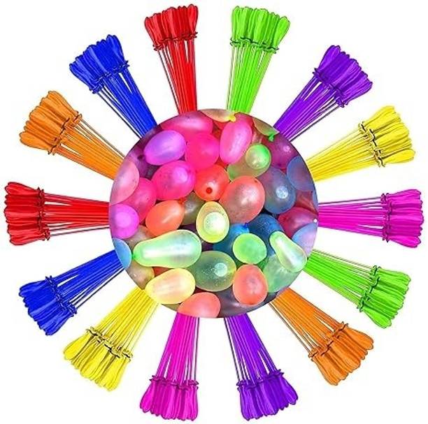JANMESH ENTERPRISES Solid Holi Water Magic Balloons l Set of 15 Bunch l 555 Balloon