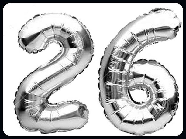 Kapoor stores Solid 16 inch Birthday Foil Number Helium Balloon Party Decoration_BL182 Balloon