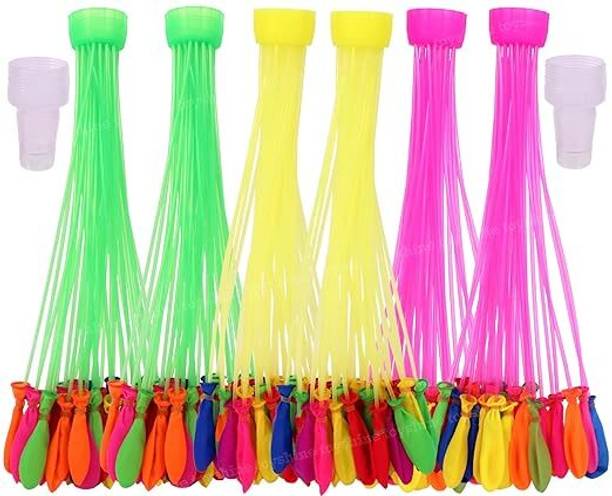 Ayunix Solid Water Balloons Holi for Kids, three bunches balloons (444 Balloons) Balloon