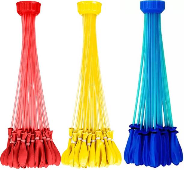 DAY DECOR Solid Holi Water Balloons for Kids 3 Pack Magic Balloon Mix Color Balloons For Holi Balloon