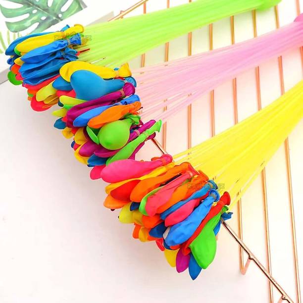 Da Novira Solid Automatic Fill And Tie Magic Water Balloons For Holi (Pack of 9(333 Balloons)01 Magic Balloon