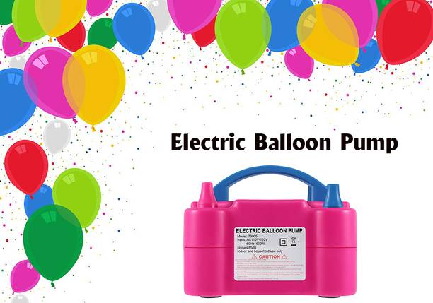 Jeevan jyoti agency Solid Electric Balloon Blower Pump Inflator for Decoration Balloon Pump Balloon Pump Balloon