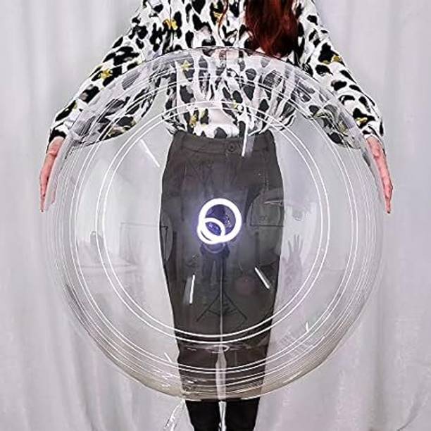 CD Enterprise Solid Bobo Balloon 36 inch Transparent Bubble Balloon