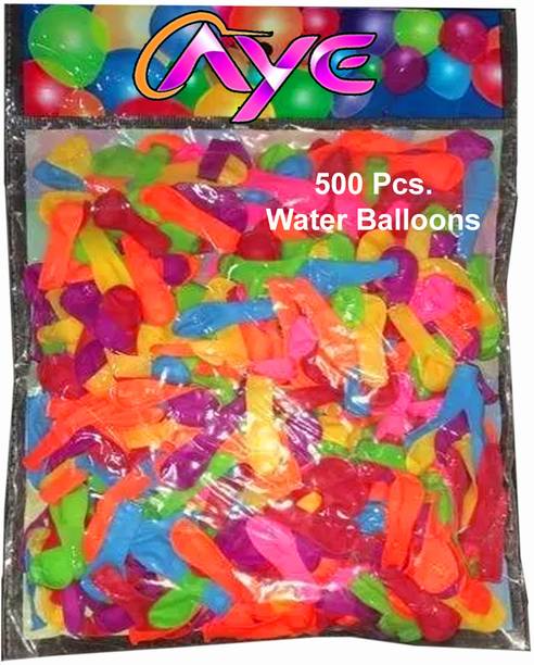 AYE Solid HOLI WATER BALLON 500PCS Balloon