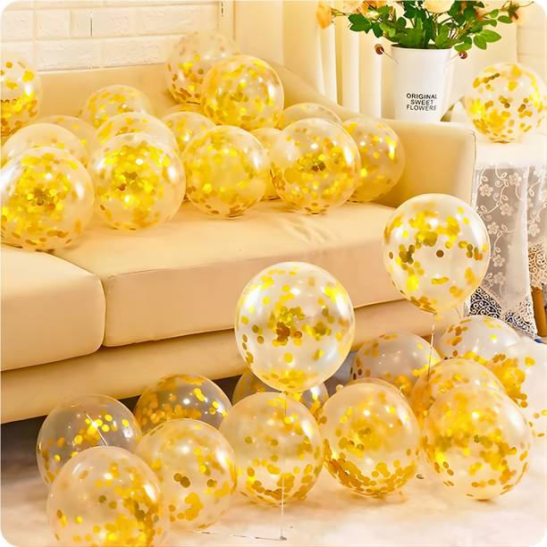 shimmers Printed Gcb-15-gold Balloon