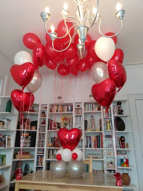 ZAMBOOREE Printed Valentine's Day Balloon Decoration Balloon