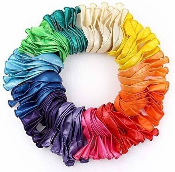 K A Enterprises Solid metallic finish for birthday / anniversary party decoration Balloon