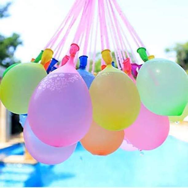 Chigy Wooh Solid Holi Water Balloons Auto Fill & Automatic Tie For Playing Holi Pani Ke Gubbare Balloon Bouquet