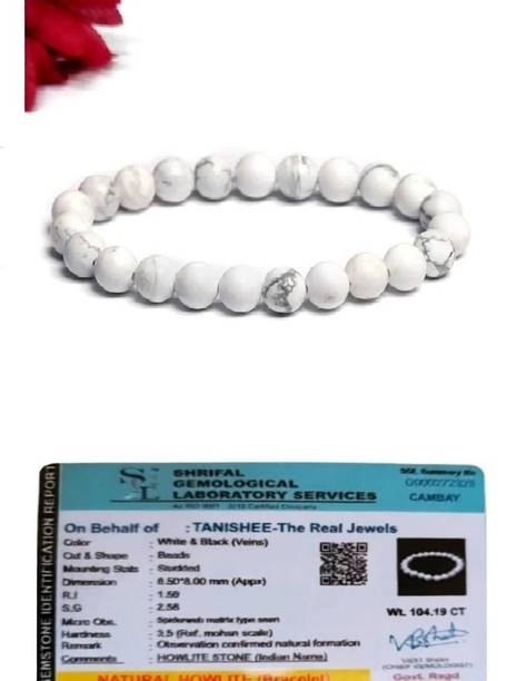 Tanishee- The Real Jewels Howlite Bracelet