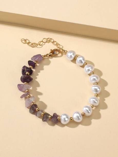 DAREBYGOLDENERA Shell Pearl Gold-plated Bracelet