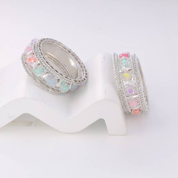 Alloy Turquoise Enamel Bangle