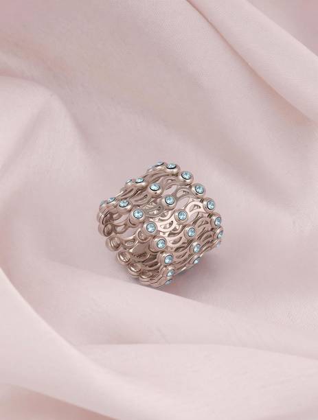 Sterling Silver Zircon Rhodium Bracelet