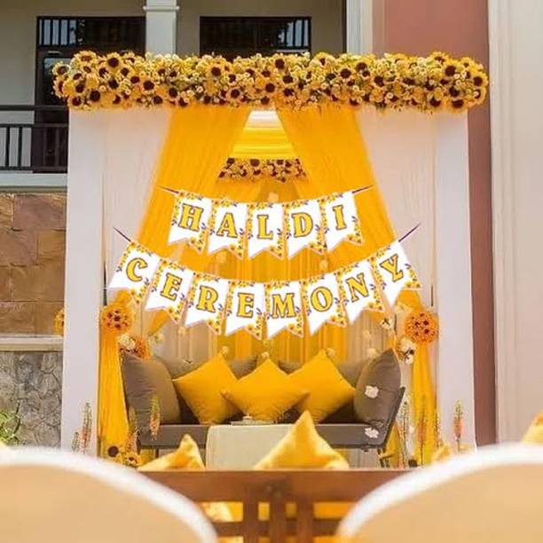 SOI Haldi Ceremony Decoration Set- 1PCS | Haldi Ceremony Banner Banner