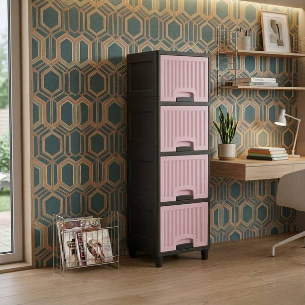 MAXTID Multi Layer Cabinet Plastic Bar Cabinet