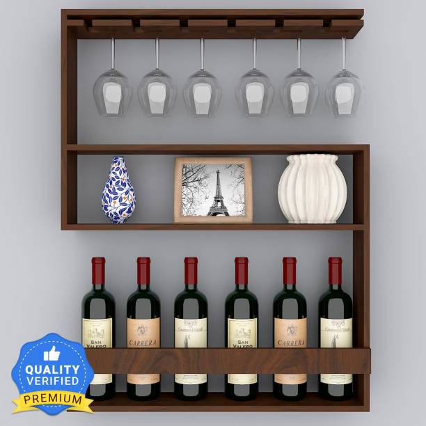 @Home by nilkamal Olwen Engineered Wood Bar Cabinet