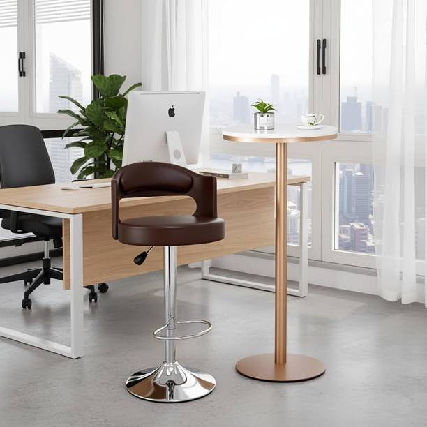 NGFC - SITTING ENVIRONMENT SOLUTIONS Bar Stool Chair with Adjustable Height|Comfortable Padded Seat Leatherette Bar Chair