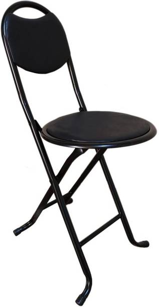KRIPARASALES Folding Chair-Black-01 Metal Bar Chair