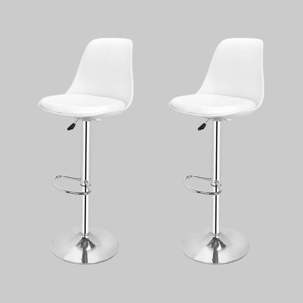 ACTIVA Rapid Bar Stool with Adjustable Height|Swivel Metal Stool Chair for Bar/Cafe| Metal Bar Stool