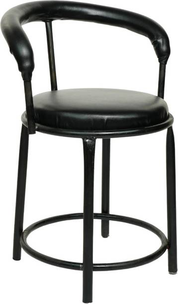 RW REST WELL 173 Bar Stool with Cushion Seat For Cafe/Home| Chrome Steel Dining Chair| Metal Bar Chair