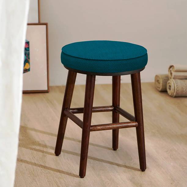 chumbak Solid Wood Bar Stool