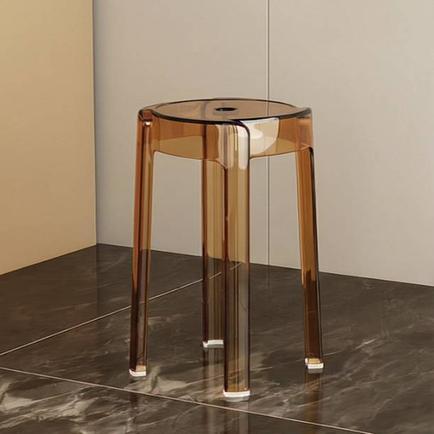ARTMENT Crystal Stool Plastic Bar Stool