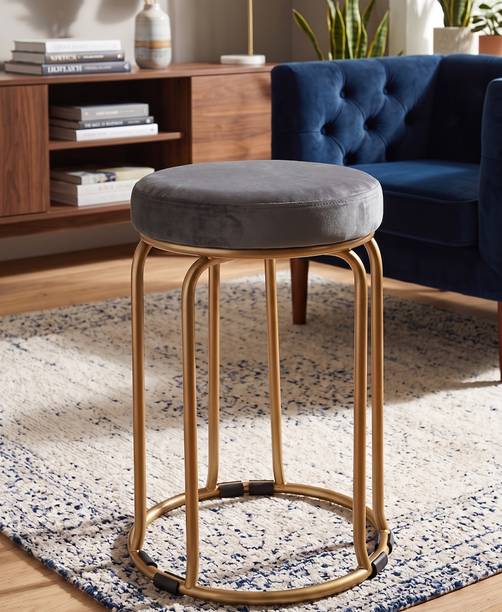 The Merchant Store The Merchant Store Side Stool,living room stool, dressing table stool, Metal Bar Stool