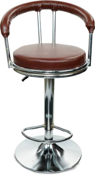 ACTIVA Trendy Act 123 Outdoor Stool Chair for Home|Revolving Chair for Outdoor Area| Leatherette Outdoor Chair