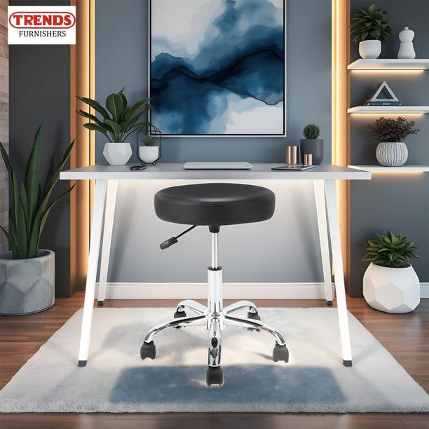 Trends Metal Bar Stool For Cafe, Hotel, Shop, Counter Leatherette Bar Chair