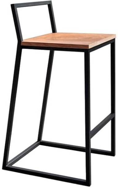 Indian Decor 55111 Counter Height Barstool, Metal High Stools Pub Counter Height Barstool Engineered Wood Bar Stool
