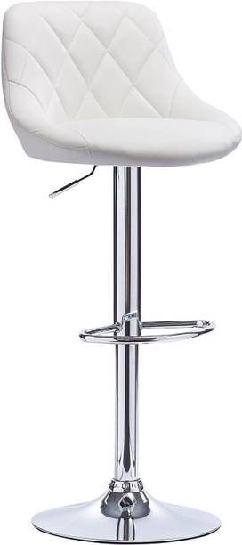 Oakcraft Louver Bar Stool for Breakfast Dining Stool Kitchen Island Counter Solid Wood Bar Stool